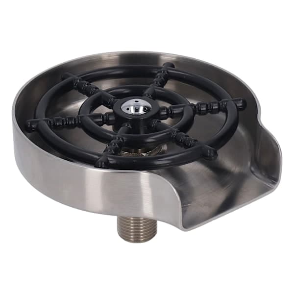 Automatisk glasrenser i rustfrit stål til vask, højtryks kopvasker, EU 3/8 gevinddiameter 16 mm