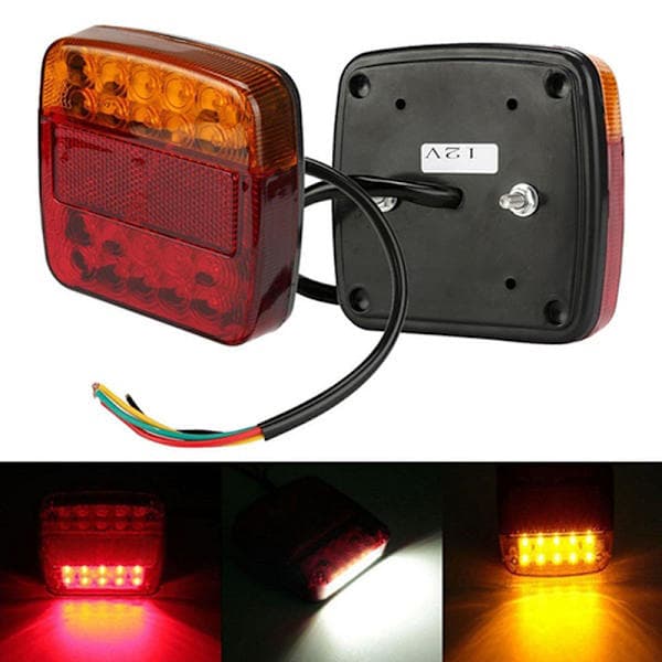 Tilhenger Lastebil 20LED Baklys Brems Stopp Blinklys Indikator One Size