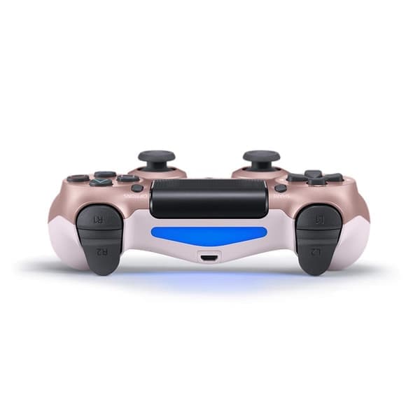 Trådlös handkontroll dubbel vibration spel joystick handkontroll för Ps4 Controller/Slim/Pro, kompatibel med PS4 konsol roséguld Rose Gold
