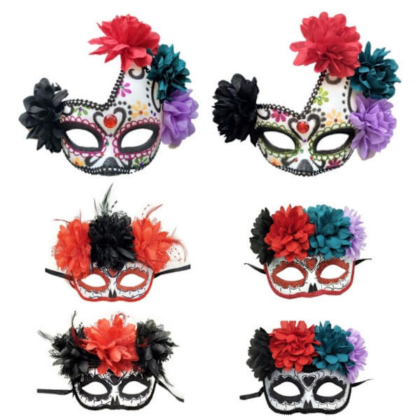 Mexico Dödens Dag Masker Halloween Masker EEE E E