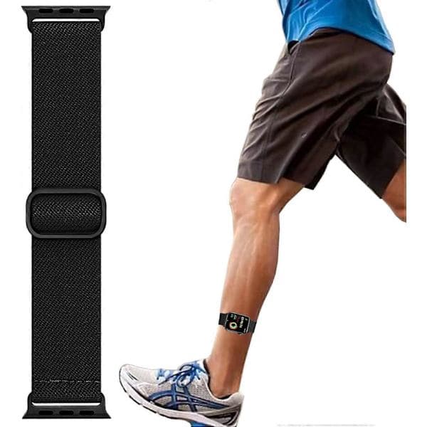 2025 Senaste Modell Elastiskt Ankel-/Armband Kompatibelt med Apple Watch 49mm 46mm