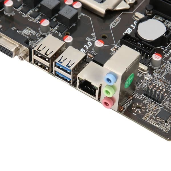 QIILU H310B4 Desktop PC-bundkort - DDR4 - LGA1151-sokkel - M.2 SATA3 USB3