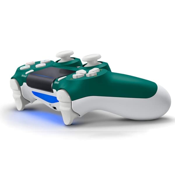 Trådløs controller med dobbelt vibrationsspil joystick controller til Ps4 Controller/Slim/Pro, kompatibel med PS4 konsol Alpine Green Alpine Green