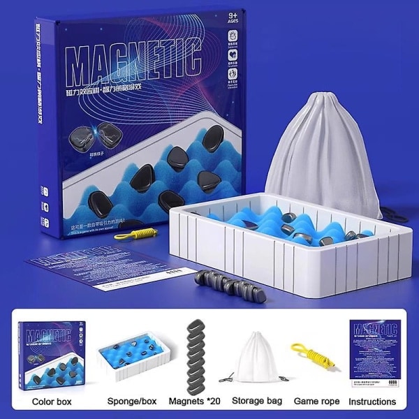 Magnetiskt effektset roligt interaktivt schackspel för föräldrar och barn A2 A2