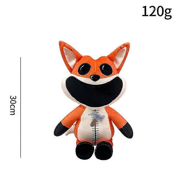 Ny Catnap Plys Poppy Playtime Kapitel 3 Monster Catnap Smiling Critters Plysdyr Fyldt Pude Dukke Legetøj Smiling Fox