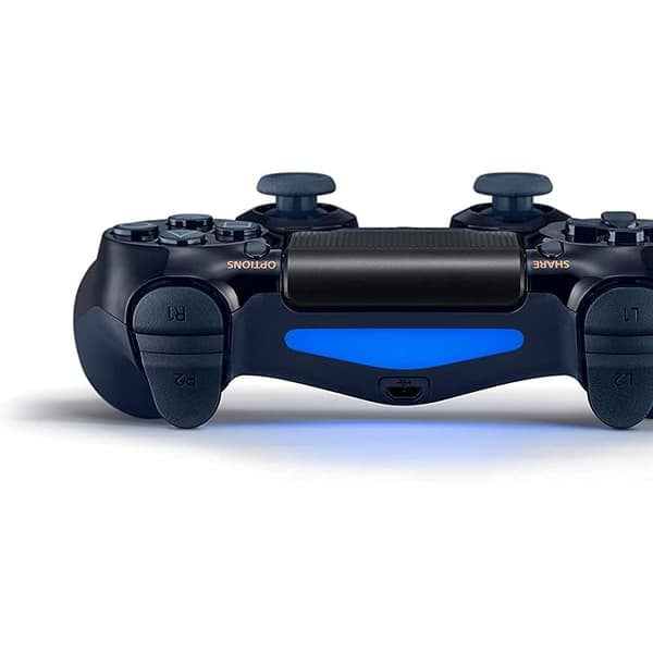 Trådløs Controller Dobbelt Vibration Game Joystick Controller til Ps4 Controller/Slim/Pro, Kompatibel med PS4 Konsol Transparent Blå Transparent Blue