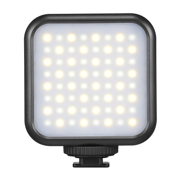 LITEMONS LED6R RGB LED-videoljus, uppladdningsbar mini-fyllnadslampa, 3200K-6500K, dimbar, 13 belysningar