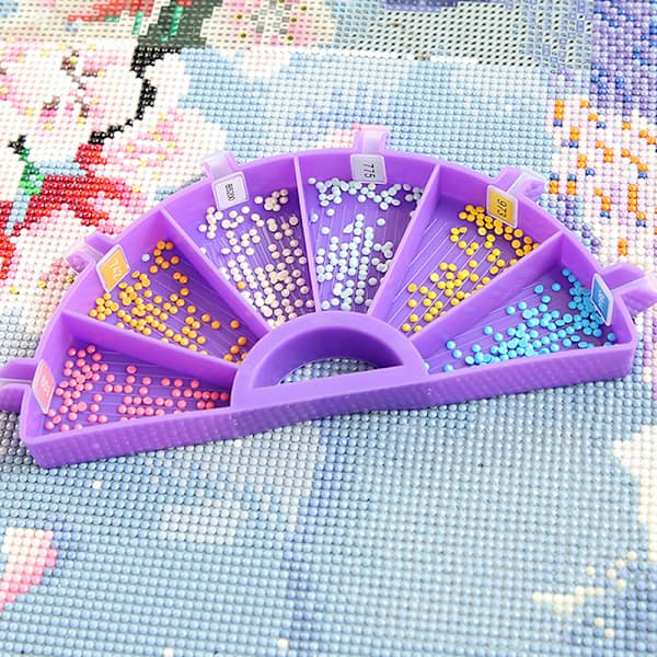 Timanttimaalaus 447 DMC-etikettiä St Multicolor 16,5*17,5CM