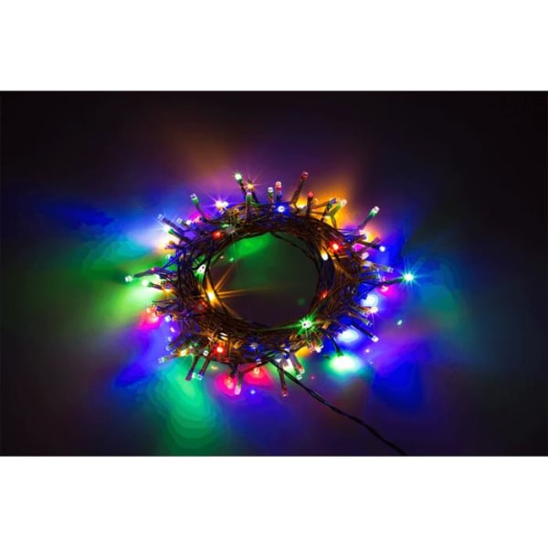 12m LED ljusslinga - Inomhus & Utomhus - Trådlös julbelysning flerfärgad