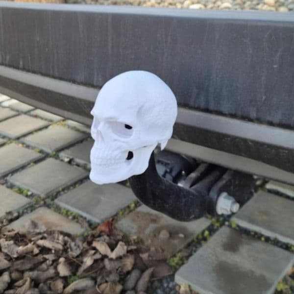 Skyddskåpa med dödskalle för dragkrok 3D-printad dragkrok B A5 A5