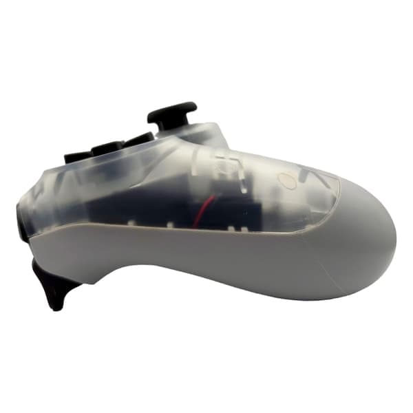 Trådløs controller med dobbelt vibrationsspil joystick controller til Ps4 Controller/Slim/Pro, kompatibel med PS4 konsol transparent Transparent