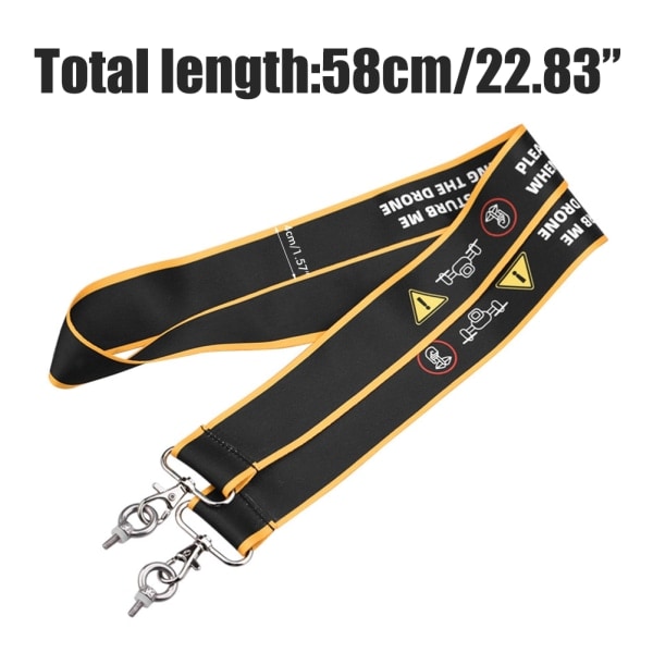 Smart Controller Tillbehör Lanyard Halsband Kompatibel med Mini 3 Pro Drone Fjärrkontroll