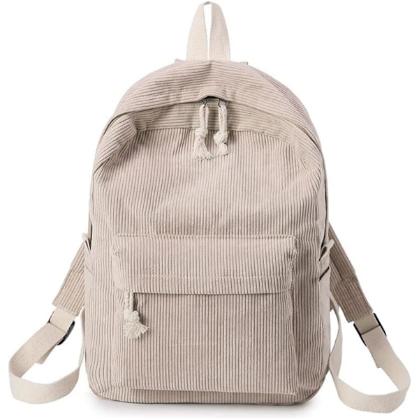 Barnehagesekk, uformell ryggsekk, skolesekk for gutter og jenter, reisearbeid daglig ungdom uformell ryggsekk Light Brown