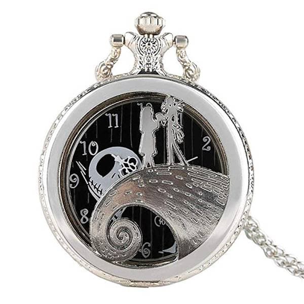 Klocka Jack Skellington Tim Burton Film Barn Vit one size White