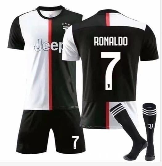 Juventus Barn Tröja Nr.7 Ronaldo Hemmaställ Ungdomsstorlek[JUN] kids 26(140-150cm)