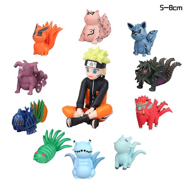 11 st/set 5-8cm Actionfigurer Leksaker Mini Samlarobjekt Modell Dockor Flerfärgade OneSize