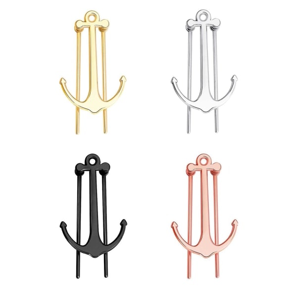 Kirjanmerkki, kädet vapaana kirjanavaaja, kirjanpidin, klassiset lukutarvikkeet Rose Gold