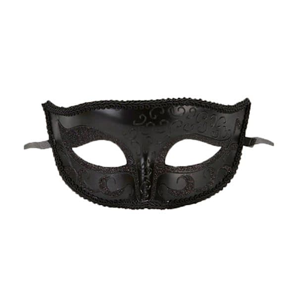Maskeradmasker för par Venetianska Kvinnor Spets Män PP Cosplay Silver ONESIZE Silver