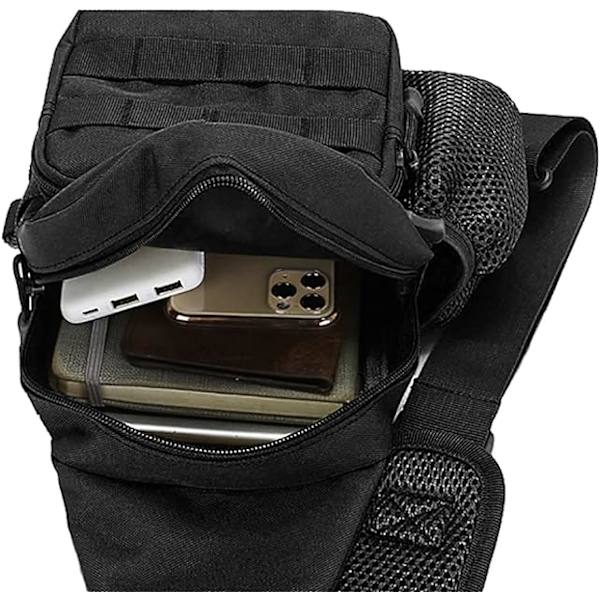 Herre Messenger Skuldertaske, Letvægts Crossbody Tasker Molle EDC Rover Udendørs Slynge Rygsæk
