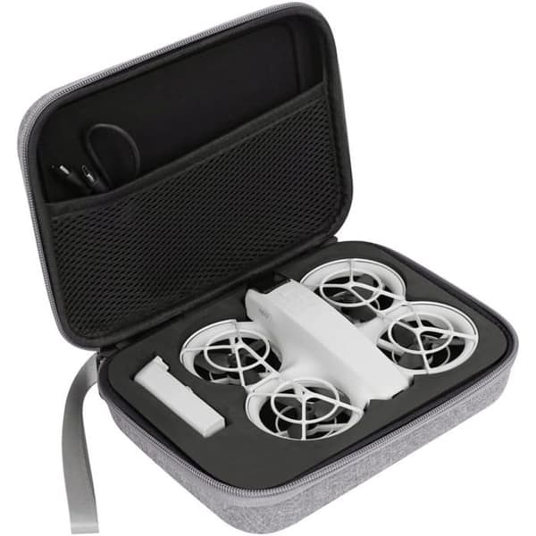 Opbevaringstaske til DJI Neo Drone Organizer-etui, bærbar drone-opbevaringstaske til Neo Drone beskyttelsesetui (Grå)