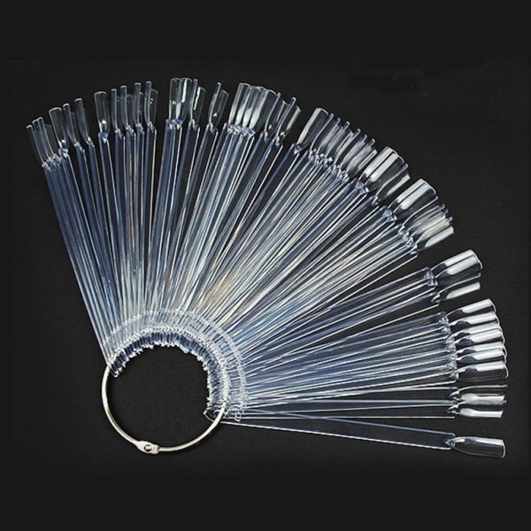 Visningstips, fleksibelt prøvekart / display med tips i plexiglass
