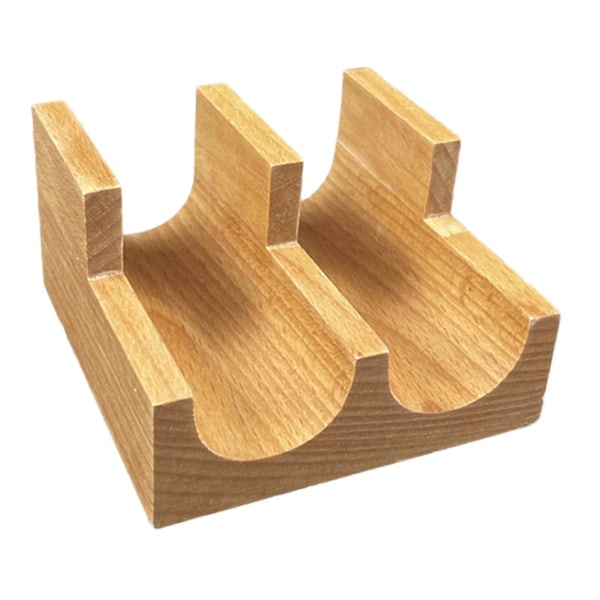 Trä Tacohållare, Sushi Serveringsfat, Sushi Tacoställ, Sushihållare Stativ, Trä Sushihållare för Semester Wood 2 Grids
