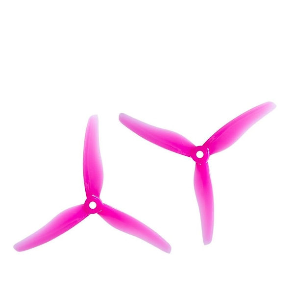 2 Par / 10 Par Gemfan Hurricane 51433 5.1x4.3 5143 5.1 Tommer 3-Bladet Freestyle Propel M5 Hul Rose Red 2 pairs