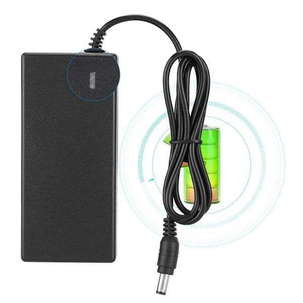 25.2V 2A EU-plugg strømadapter med LED-indikator 100-240V