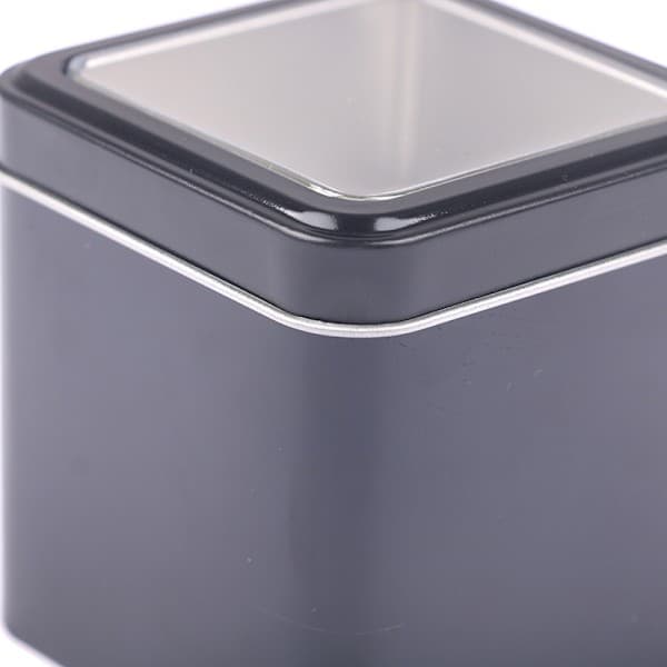 8 cm metal smykke displaykasse med pude ur organizer boks Onesize