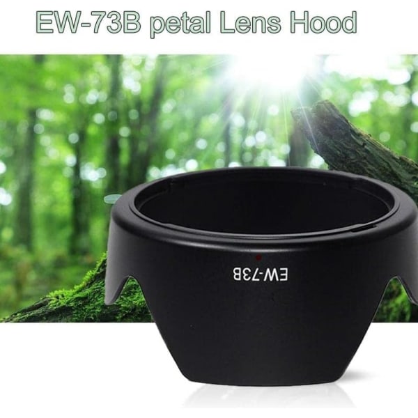 Kamera EW-73B Objektiivin vastavalosuoja Käännettävä Kamera Lente Lisävarusteet 67mm, Canon EF-S 18-135mm f/3.5-5.6 IS STM Objektiiville 17-85mm