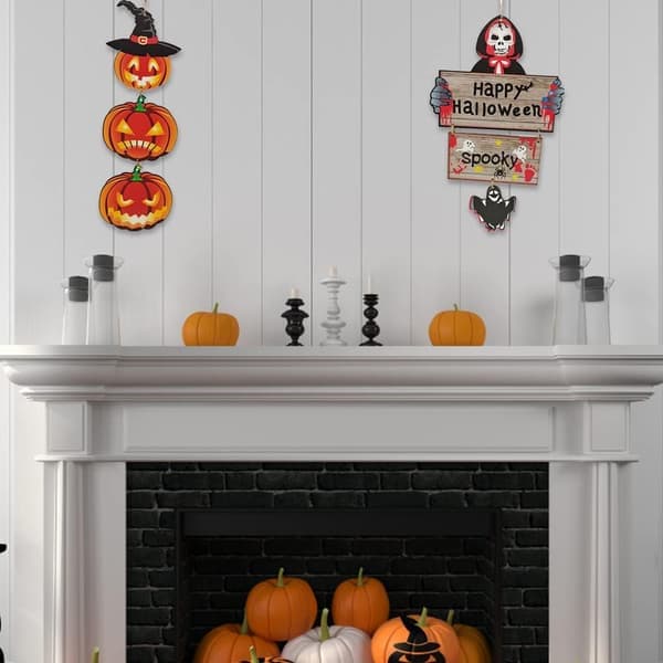 Halloween-dekoration, Halloween-dekoration utomhus, Halloween inomhus
