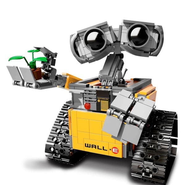 WALL-E robot liten partikelpussel byggstenar gränsöverskridande fjärrkontroll barns programmeringsleksaker