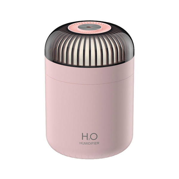 Luftfuktare, Luftfuktare för Sovrum, Rumsluftfuktare, Skrivbordsluftfuktare Pink