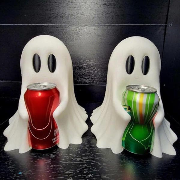 e Spöke Dryckeshållare Halloween Spöke Burk Hållare För Cola Läsk C A2