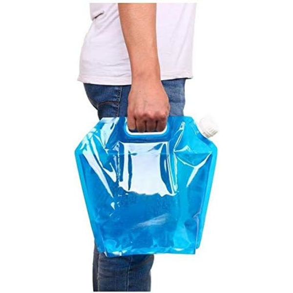 Vikbar Vattenbehållare Utomhus Vikbar Vattenpåse Behållare BPA Fri Giftfri Luktfri Vattenförvaringsväska