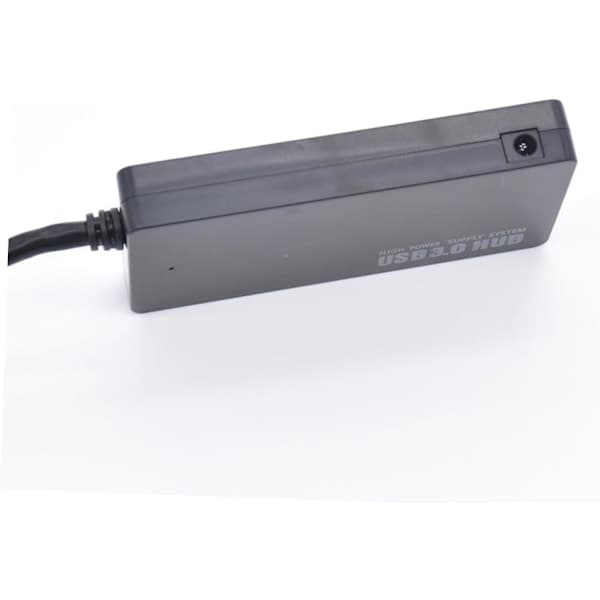USB-enhetsanslutning 4 USB-hubbportar USB-splitter USB-port för smartphone USB-adapter svart