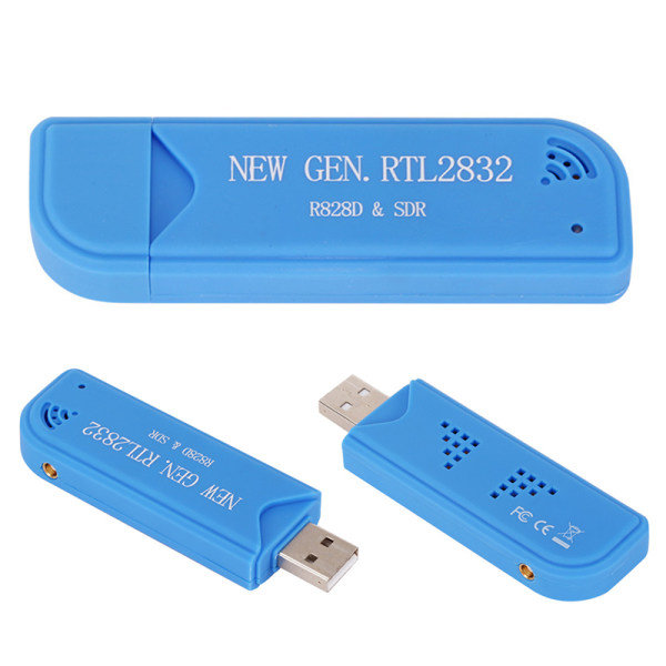 25 MHz - 1760 MHz vastaanotin SDR RTL2832U R828D A300U FM Re Blue yksi koko