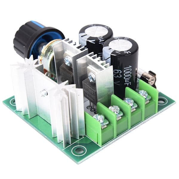 12V~40V 10A PWM DC Motor Hastighedsreguleringskontakt Volt R