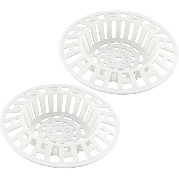 Plast diskho sil, vit avloppshår fångare hår plugg hål plast lättvikts diskho filter hår fälla fånga avfall filter