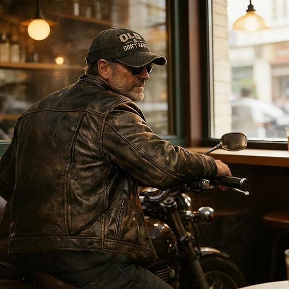 \"Still Going Strong\" Klassisk Dad Cap, Justerbar Bomulds Pensionist Cap, Retro Trucker Cap, Unisex, Sort