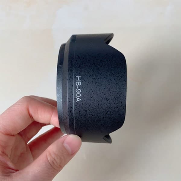 Passer til Nikon HB-90A Modlysblænde 50-250 mm Objektiv Mikro Enkelt Kamera Sort OneSize