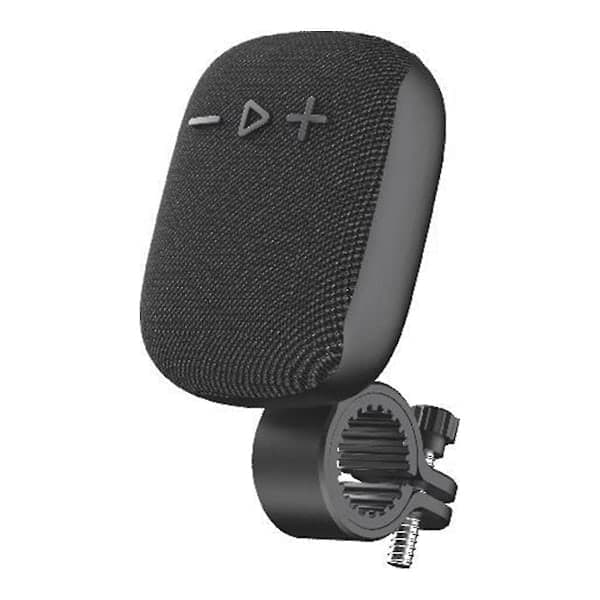 Cykelhøjttaler, trådløs Bluetooth-højttaler til styr, subwoofer til cykling, sort