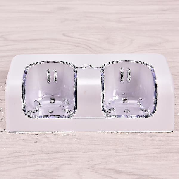 Oppladbart batteripakke og dobbel ladestasjon passer for Wii Remote - ny
