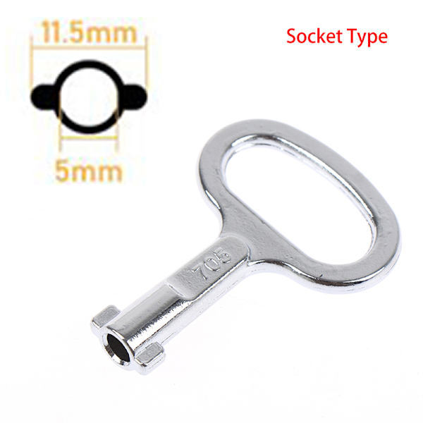 Panellås Nøgle Universal Trekant/Stik El-skab B Stiktype Socket Type