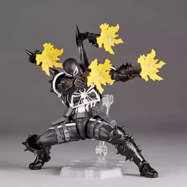 Yamaguchi Style Marvel Venom 3 Sort og Hvid Anti-Venom Agent Action Figur Model Legetøj