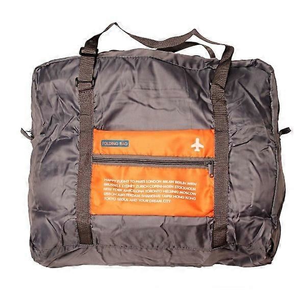 Sammenleggbar Duffelbag med Oppbevaringspose - Oransje Oransje