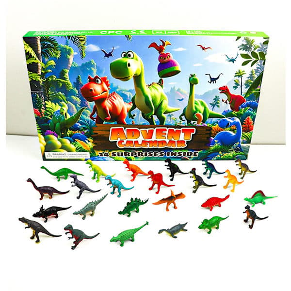 Dinosaurus Joulukalenteri 24 Mini Yllätysleluhahmolla [TOP1] 32