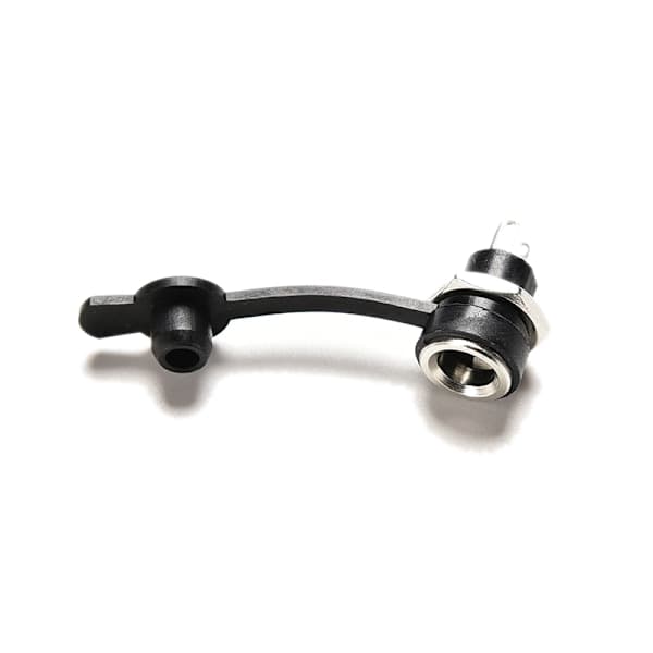 5kpl Vedenpitävä 5,5 x 2,1 mm DC-liitin Virtapistoke Naaras Mou Musta 5kpl 5pcs