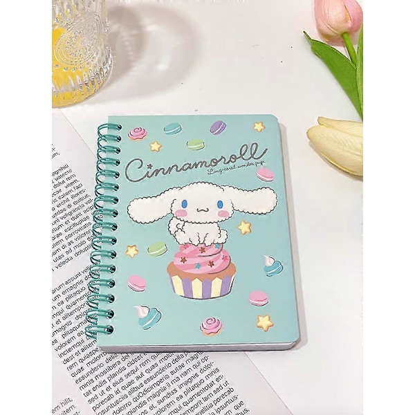 Sanrioed Anime-serie Kawaii Kuromi My Melody Cinnamoroll Kitty Little Twin Stars Tecknad Anteckningsbok Student Anteckningsbok Barnpresent DEG