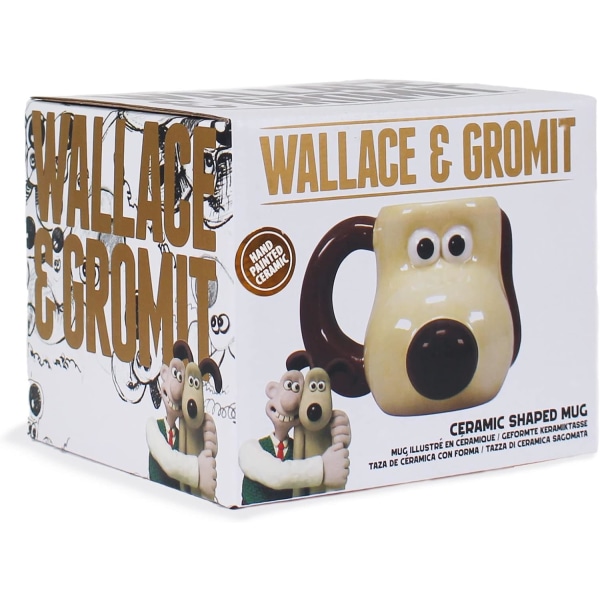 Half Moon Bay Gromit Mugg | Wallace och Gromit Mugg | Nyhetsmugg Stor Mugg | Wallace och Gromit Gåvor | Nyhetsgåvor för Män